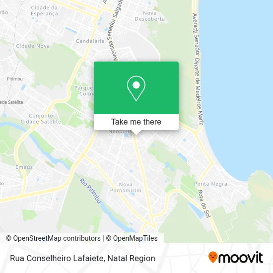 Rua Conselheiro Lafaiete map