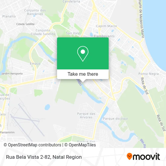 Rua Bela Vista 2-82 map