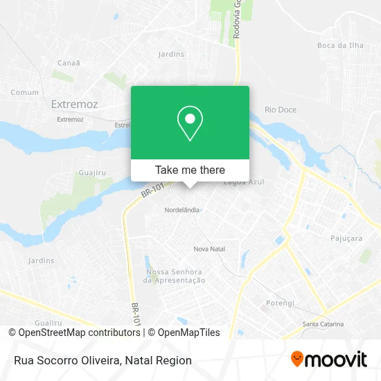 Rua Socorro Oliveira map