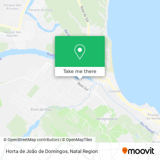 Horta de João de Domingos map