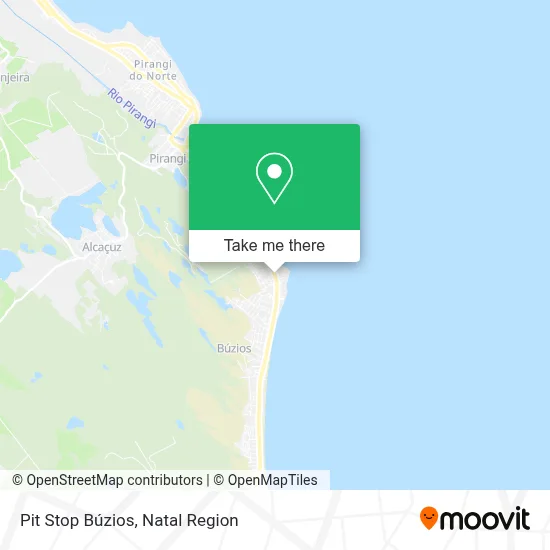 Pit Stop Búzios map
