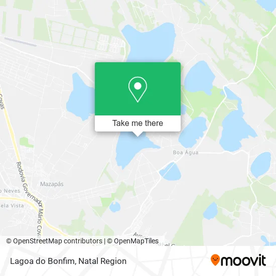 Lagoa do Bonfim map