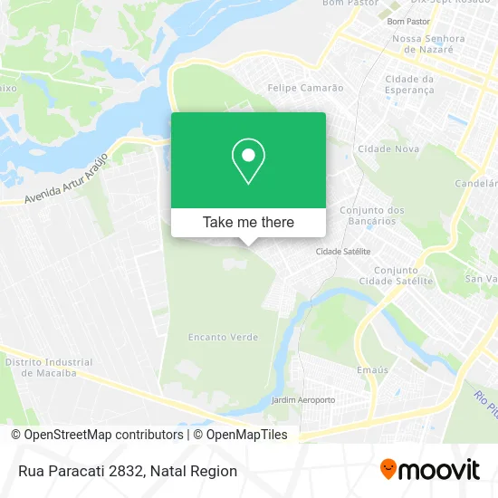 Rua Paracati 2832 map