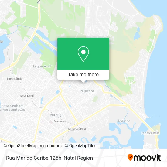 Rua Mar do Caribe 125b map