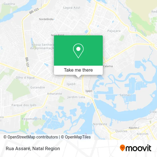 Rua Assaré map