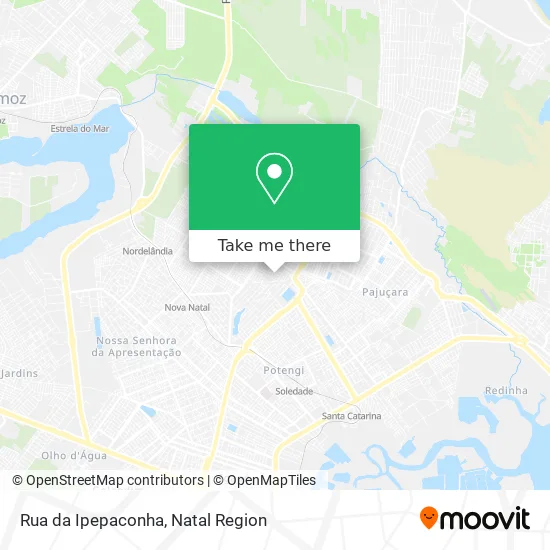 Rua da Ipepaconha map