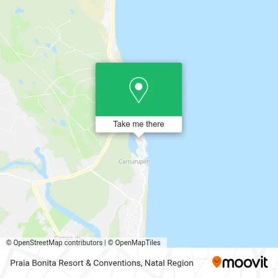 Praia Bonita Resort & Conventions map