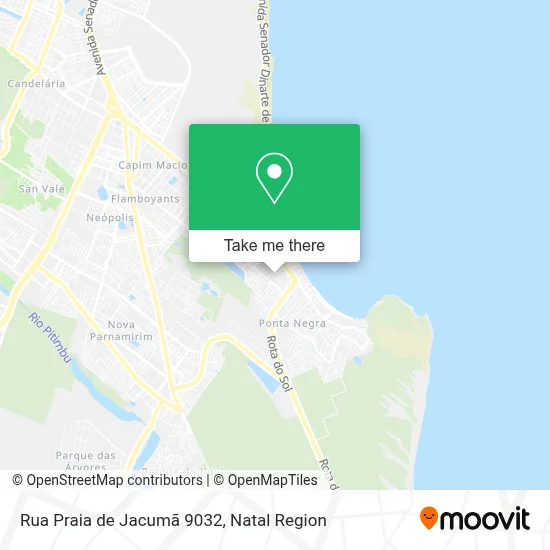 Rua Praia de Jacumã 9032 map