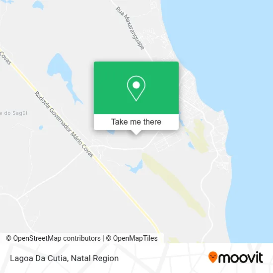 Lagoa Da Cutia map