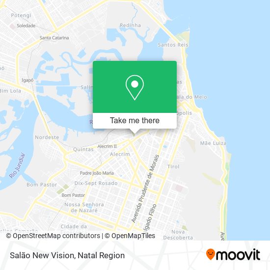 Salão New Vision map