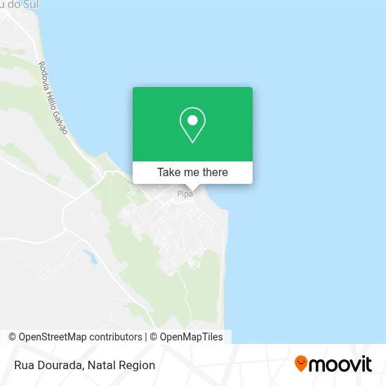 Rua Dourada map