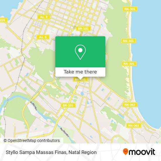 Styllo Sampa Massas Finas map