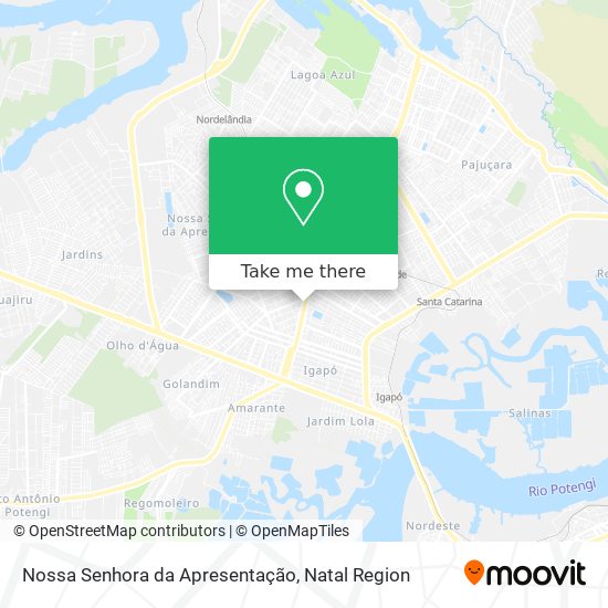Nossa Senhora da Apresentação map