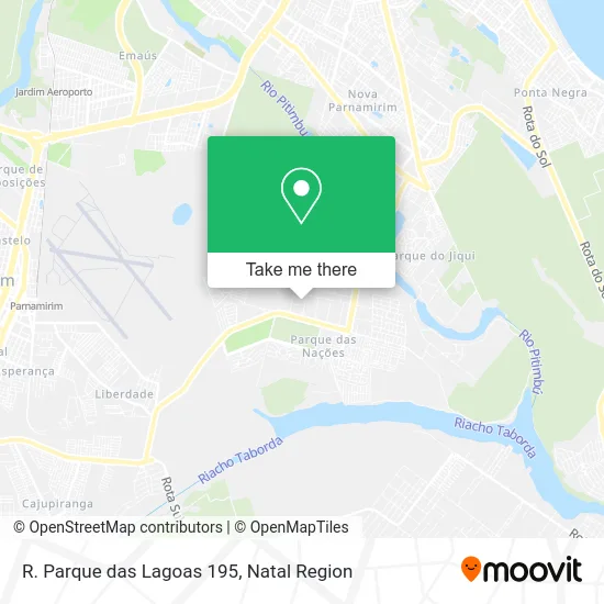 R. Parque das Lagoas 195 map