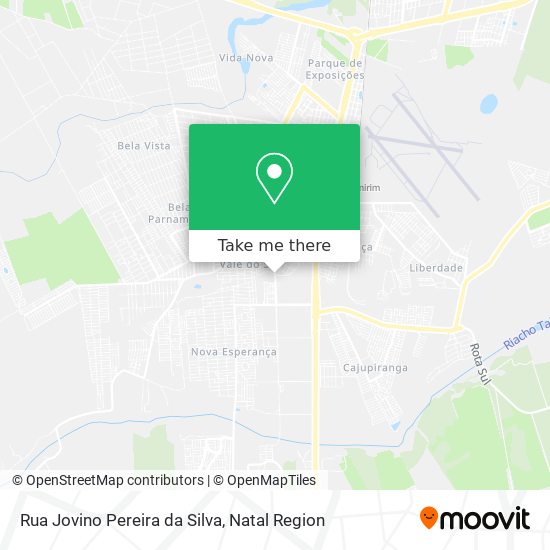 Rua Jovino Pereira da Silva map