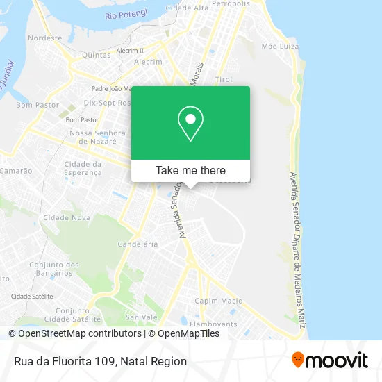 Rua da Fluorita 109 map