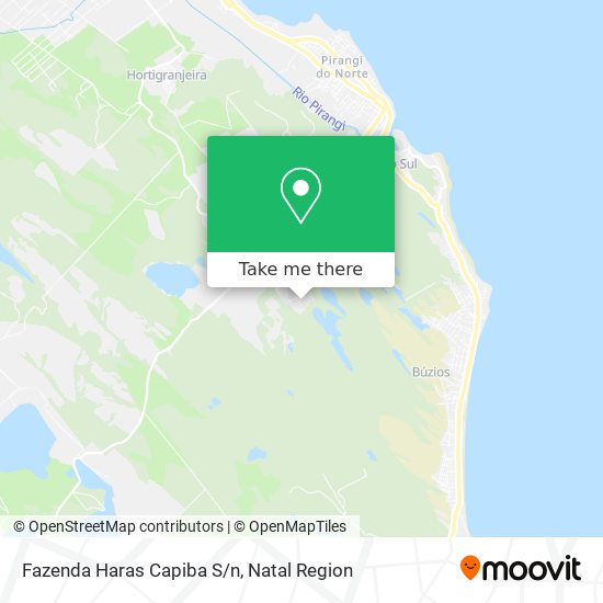 Fazenda Haras Capiba S/n map