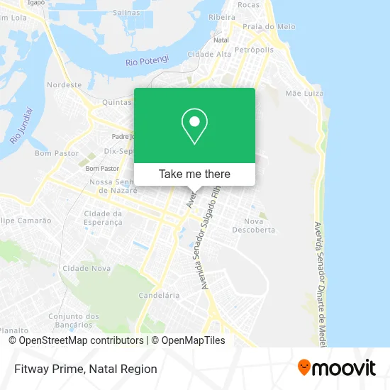 Fitway Prime map