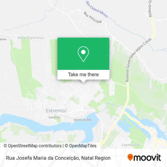 Rua Josefa Maria da Conceição map