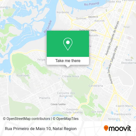 Rua Primeiro de Maio 10 map