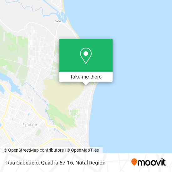 Rua Cabedelo, Quadra 67 16 map