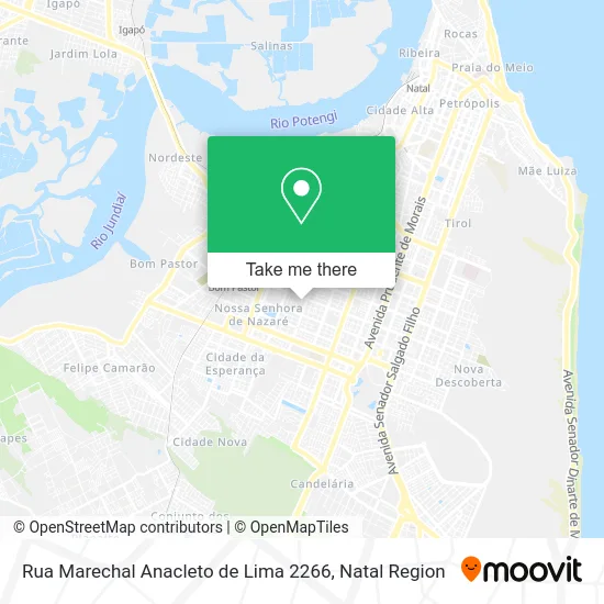 Rua Marechal Anacleto de Lima 2266 map