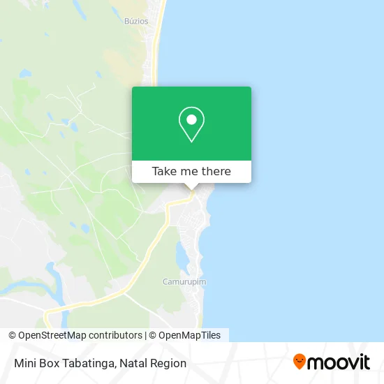 Mini Box Tabatinga map