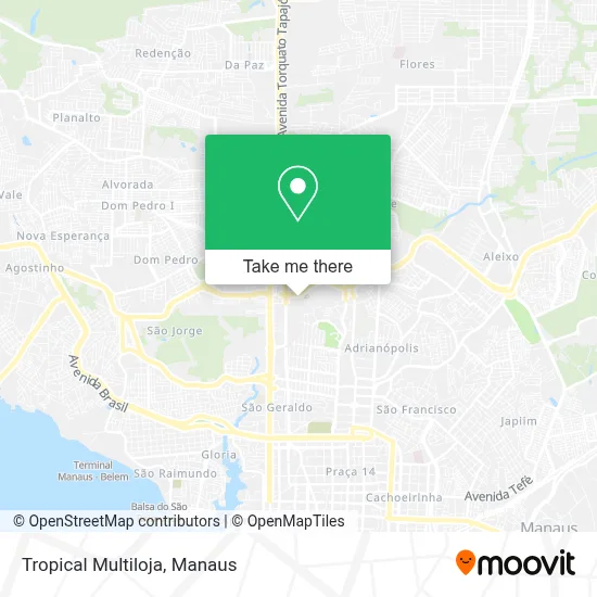 Tropical Multiloja map