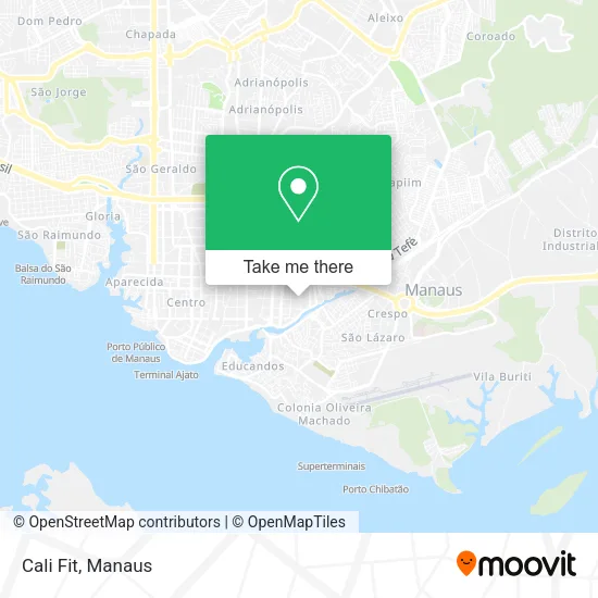 Cali Fit map