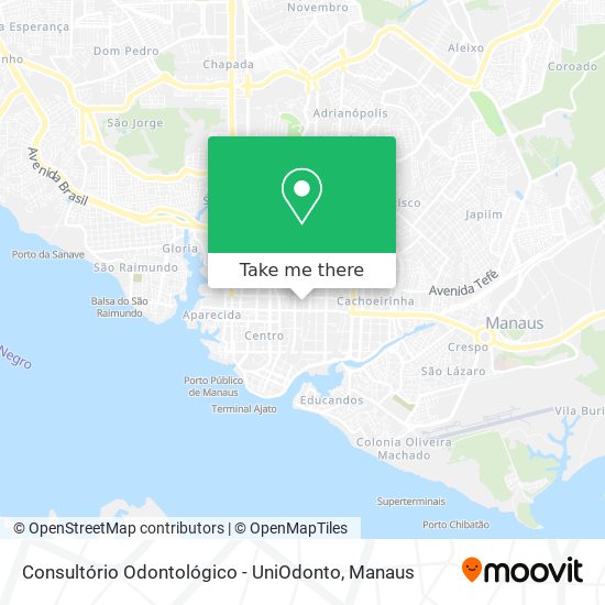 Consultório Odontológico - UniOdonto map