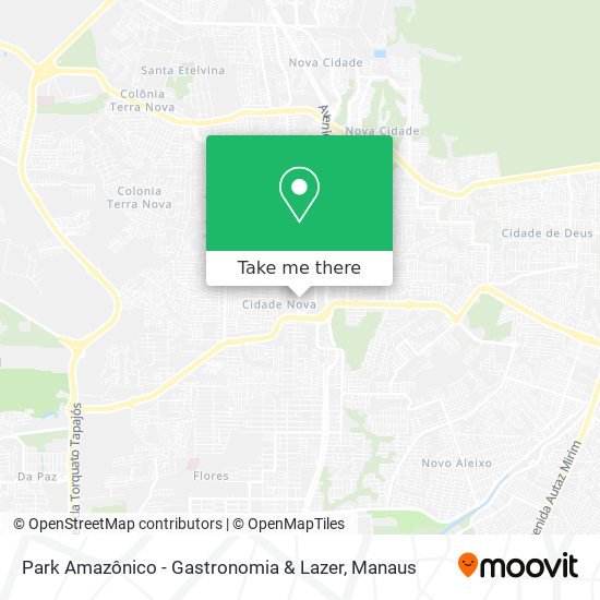 Park Amazônico - Gastronomia & Lazer map