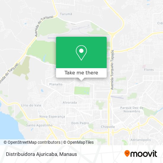 Distribuidora  Ajuricaba map