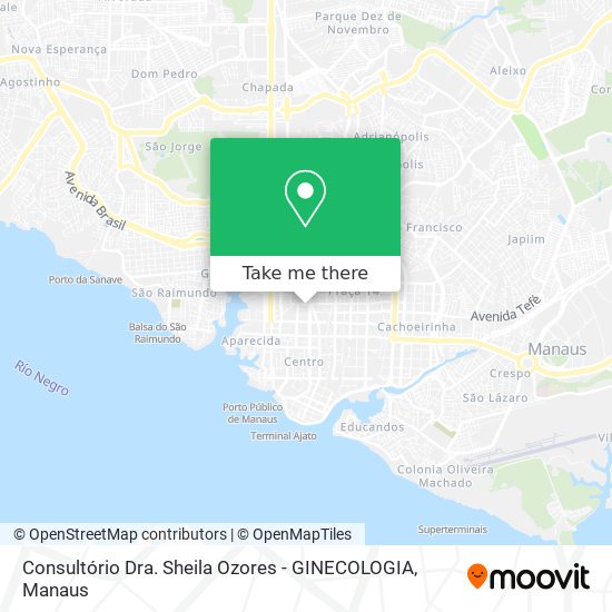 Consultório Dra. Sheila Ozores - GINECOLOGIA map