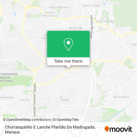 Churrasquinho E Lanche Plantão Da Madrugada map