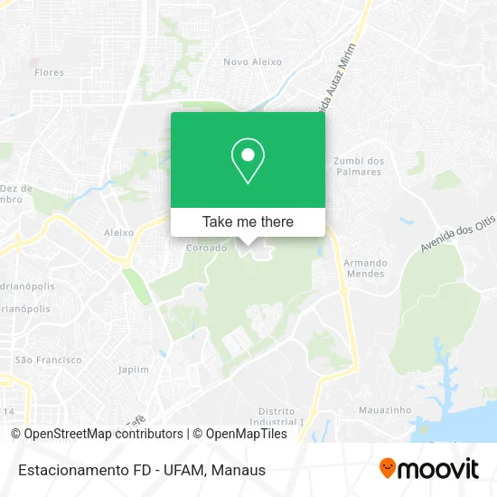 Estacionamento FD - UFAM map