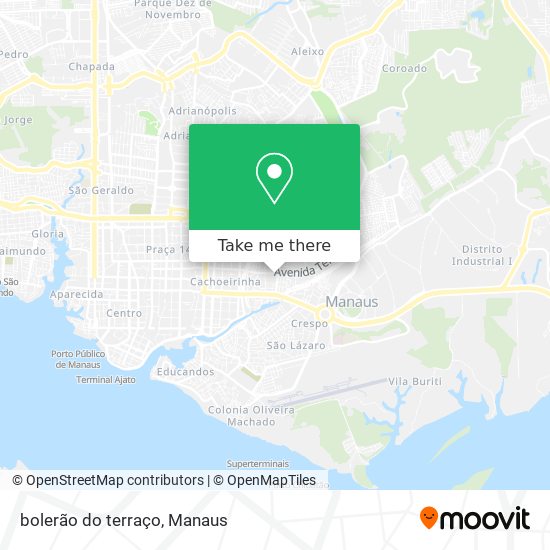bolerão do terraço map