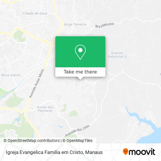 Igreja Evangelica Familia em Cristo map
