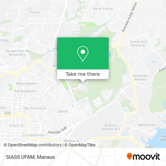 SIASS UFAM map