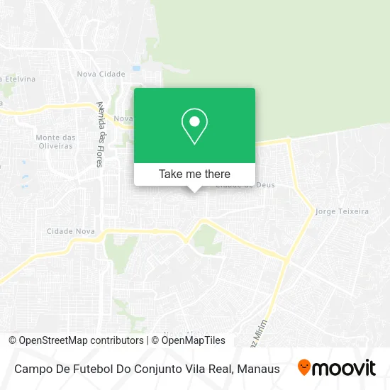 Campo De Futebol Do Conjunto Vila Real map