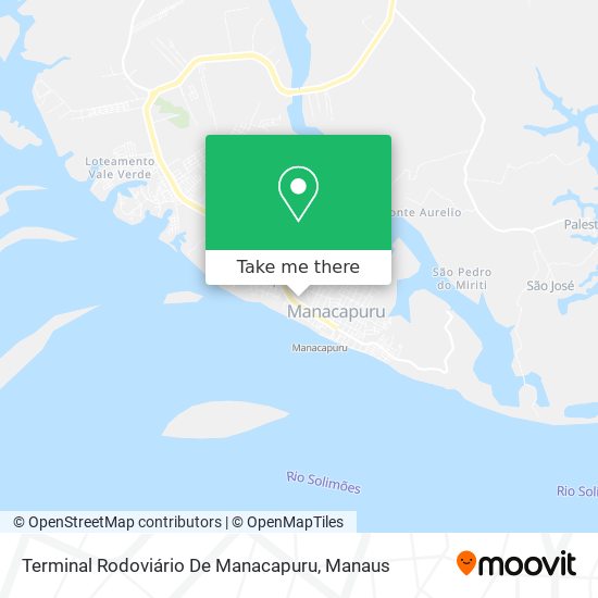 Terminal Rodoviário De Manacapuru map
