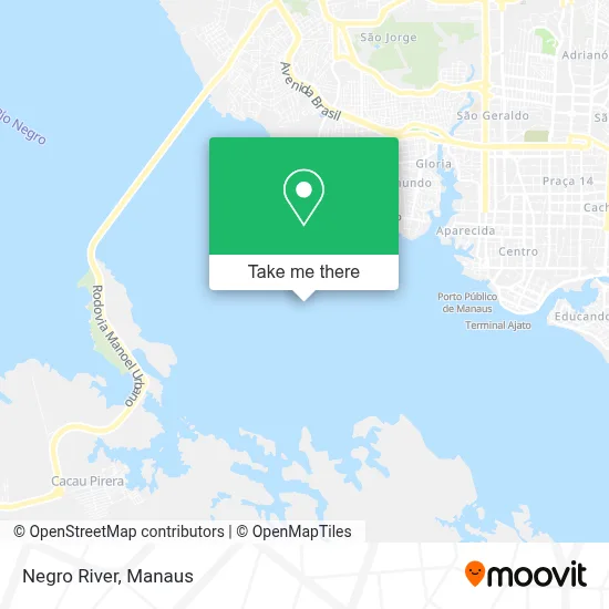 Rio Negro map