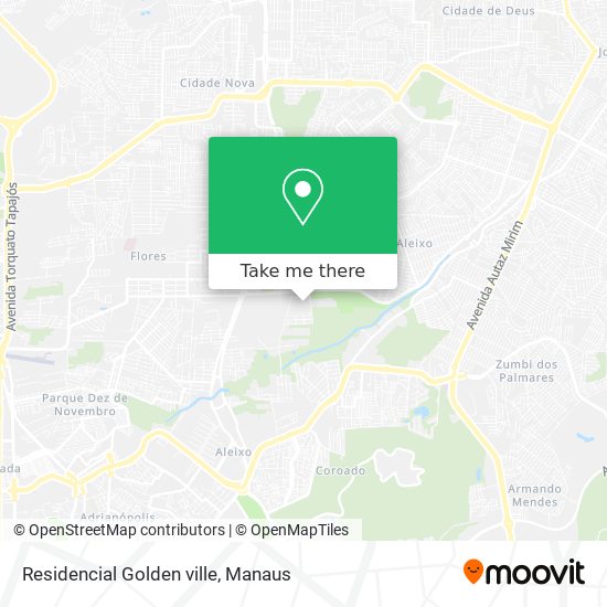 Residencial Golden ville map
