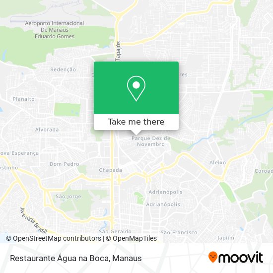 Restaurante Água na Boca map
