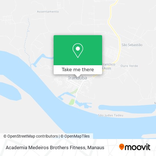 Academia Medeiros Brothers Fitness map