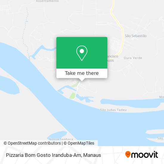 Pizzaria Bom Gosto Iranduba-Am map