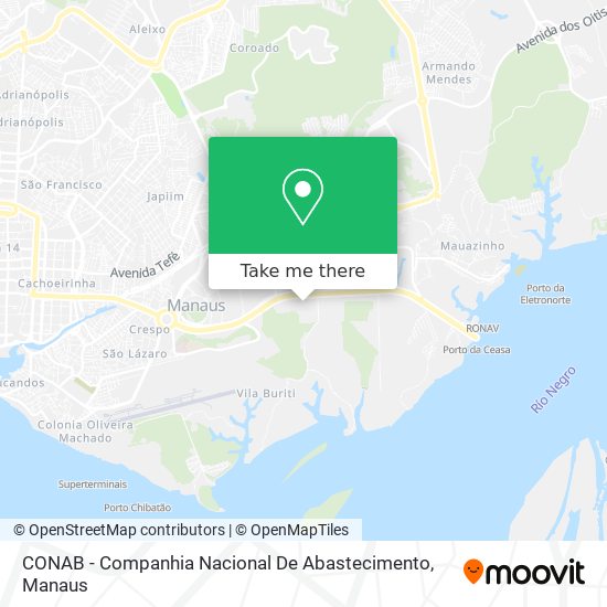 CONAB - Companhia Nacional De Abastecimento map
