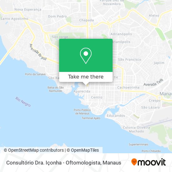 Consultório Dra. Içonha - Oftomologista map