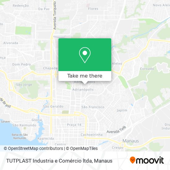 TUTPLAST Industria e Comércio ltda map