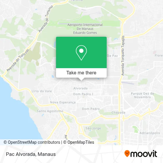 Pac Alvorada map