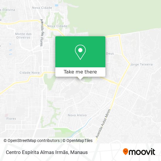 Centro Espírita Almas Irmãs map